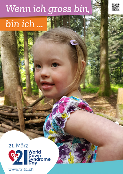 Plakataktion 2022 'Wenn ich gross bin, bin ich.../Ich arbeite gerne als...'