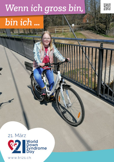 Plakataktion 2022 'Wenn ich gross bin, bin ich.../Ich arbeite gerne als...'