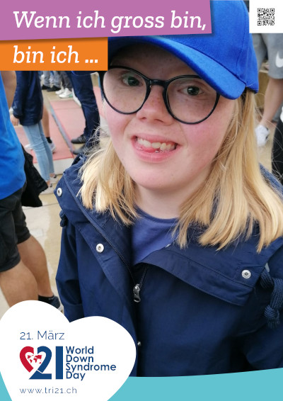 Plakataktion 2022 'Wenn ich gross bin, bin ich.../Ich arbeite gerne als...'