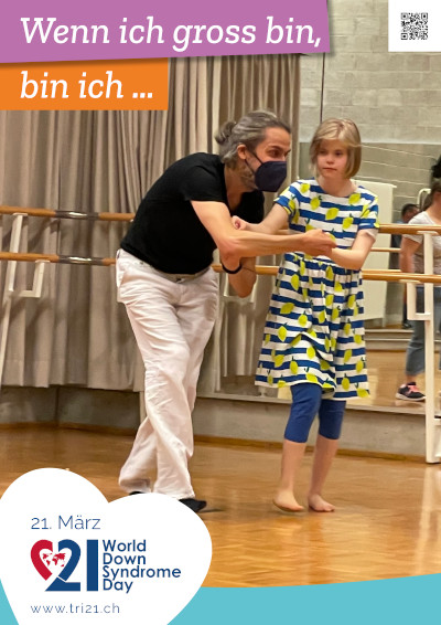 Plakataktion 2022 'Wenn ich gross bin, bin ich.../Ich arbeite gerne als...'