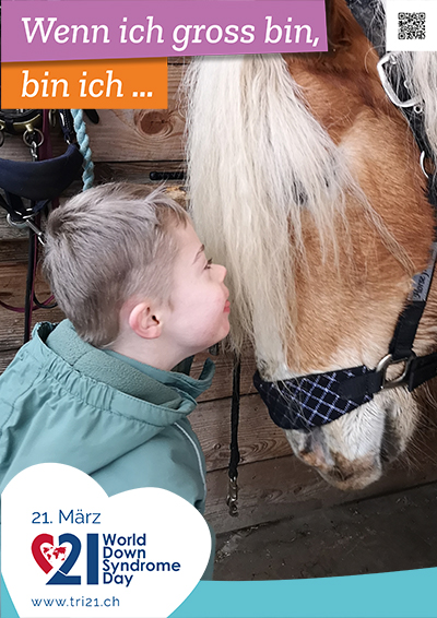 Plakataktion 2022 'Wenn ich gross bin, bin ich.../Ich arbeite gerne als...'