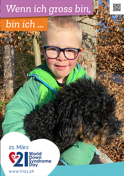 Plakataktion 2022 'Wenn ich gross bin, bin ich.../Ich arbeite gerne als...'