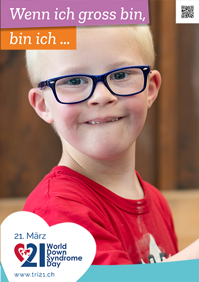 Plakataktion 2022 'Wenn ich gross bin, bin ich.../Ich arbeite gerne als...'