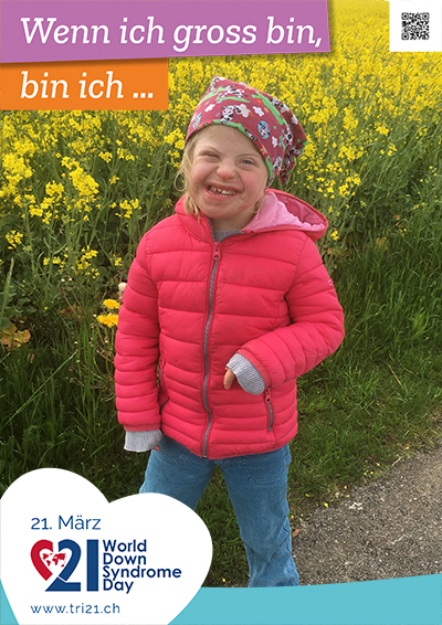 Plakataktion 2022 'Wenn ich gross bin, bin ich.../Ich arbeite gerne als...'