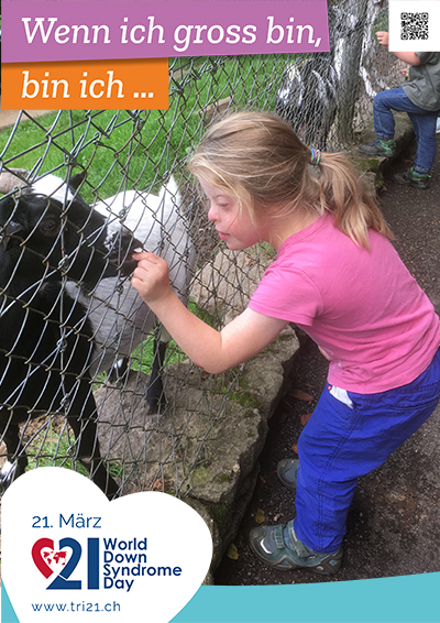 Plakataktion 2022 'Wenn ich gross bin, bin ich.../Ich arbeite gerne als...'