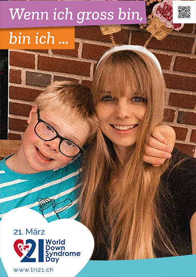 Plakataktion 2022 'Wenn ich gross bin, bin ich.../Ich arbeite gerne als...'