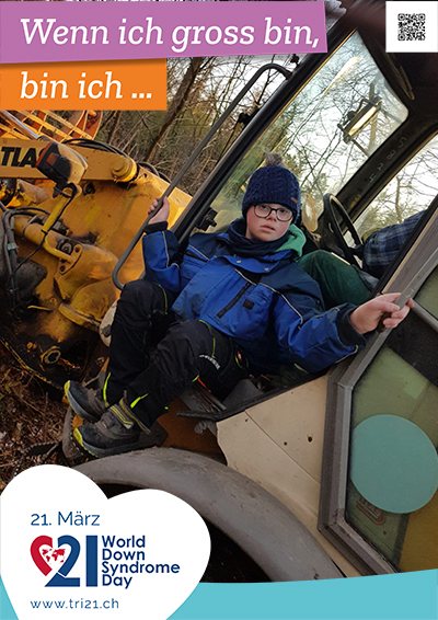 Plakataktion 2022 'Wenn ich gross bin, bin ich.../Ich arbeite gerne als...'