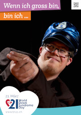 Poster zum Welt Down-Syndrom Tag 2022