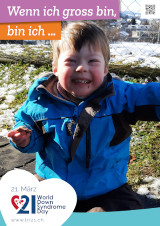 Poster zum Welt Down-Syndrom Tag 2022