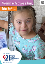 Poster zum Welt Down-Syndrom Tag 2022