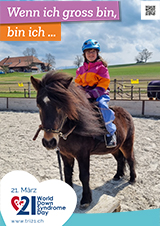 Poster zum Welt Down-Syndrom Tag 2022