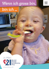 Poster zum Welt Down-Syndrom Tag 2022