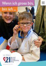 Poster zum Welt Down-Syndrom Tag 2022