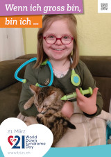 Poster zum Welt Down-Syndrom Tag 2022