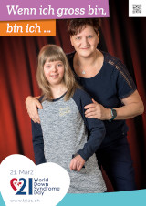 Poster zum Welt Down-Syndrom Tag 2022