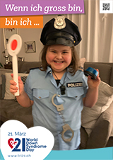 Poster zum Welt Down-Syndrom Tag 2022