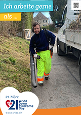 Poster zum Welt Down-Syndrom Tag 2022