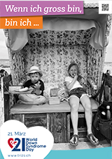 Poster zum Welt Down-Syndrom Tag 2022