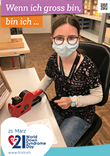 Poster zum Welt Down-Syndrom Tag 2022