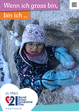 Poster zum Welt Down-Syndrom Tag 2022