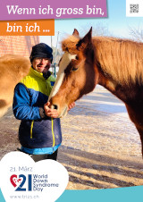 Poster zum Welt Down-Syndrom Tag 2022