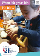 Poster zum Welt Down-Syndrom Tag 2022