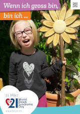 Poster zum Welt Down-Syndrom Tag 2022