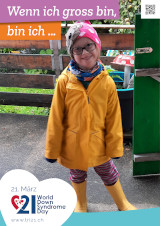 Poster zum Welt Down-Syndrom Tag 2022