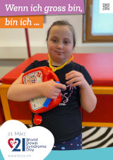 Poster zum Welt Down-Syndrom Tag 2022
