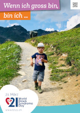 Poster zum Welt Down-Syndrom Tag 2022