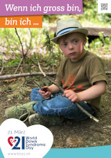 Poster zum Welt Down-Syndrom Tag 2022