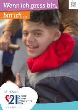 Poster zum Welt Down-Syndrom Tag 2022