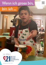 Poster zum Welt Down-Syndrom Tag 2022