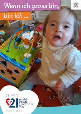 Poster zum Welt Down-Syndrom Tag 2022