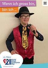 Poster zum Welt Down-Syndrom Tag 2022
