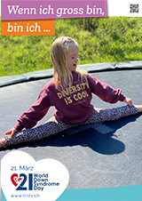 Poster zum Welt Down-Syndrom Tag 2022