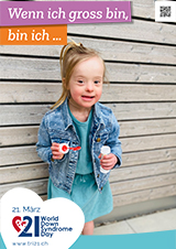 Poster zum Welt Down-Syndrom Tag 2022