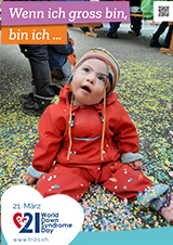 Poster zum Welt Down-Syndrom Tag 2022