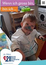 Poster zum Welt Down-Syndrom Tag 2022