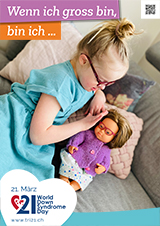 Poster zum Welt Down-Syndrom Tag 2022