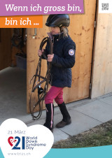 Poster zum Welt Down-Syndrom Tag 2022