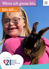 Poster zum Welt Down-Syndrom Tag 2022