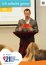 Poster zum Welt Down-Syndrom Tag 2022