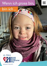 Poster zum Welt Down-Syndrom Tag 2022