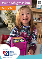 Poster zum Welt Down-Syndrom Tag 2022