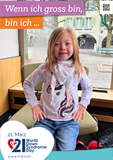 Poster zum Welt Down-Syndrom Tag 2022