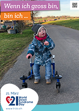 Poster zum Welt Down-Syndrom Tag 2022