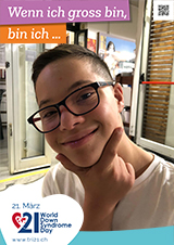 Poster zum Welt Down-Syndrom Tag 2022