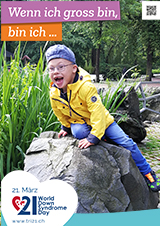 Poster zum Welt Down-Syndrom Tag 2022