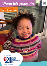 Poster zum Welt Down-Syndrom Tag 2022
